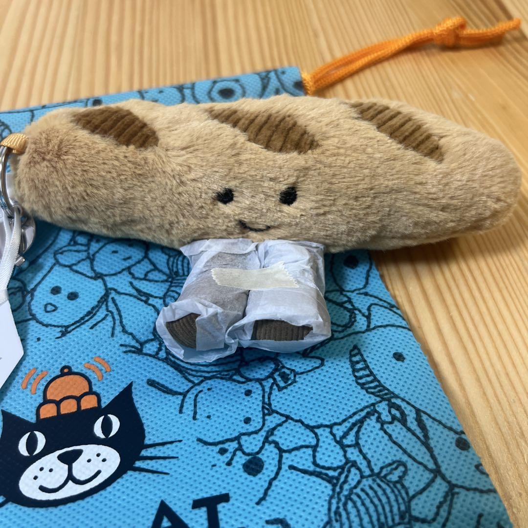 正規品  バゲットチャームジェリーキャットオリジナル巾着付き