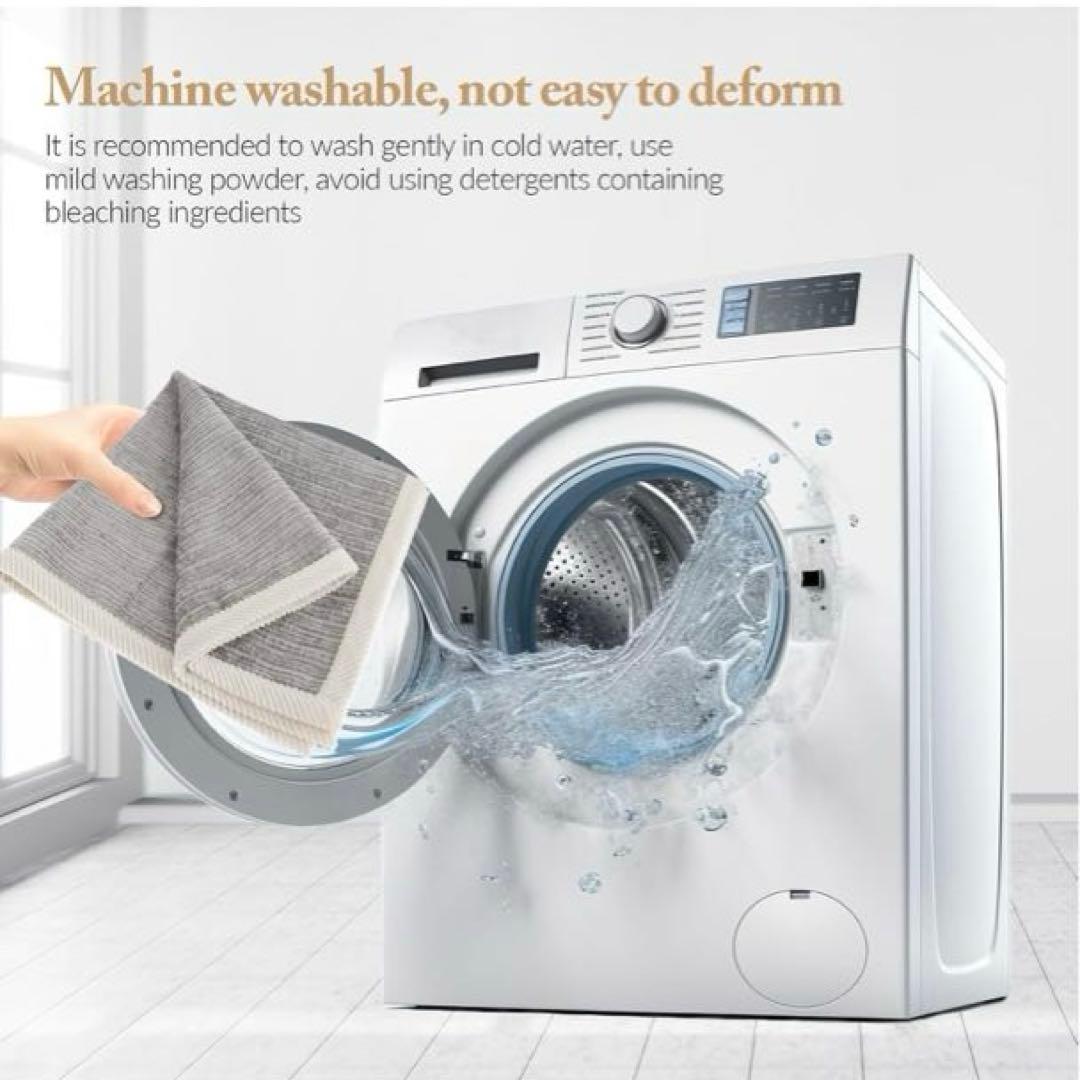 Gitohoni 滑り止めソファクッションカバー - シェニール織ソファーカバー Gitohoni 滑り止めソファクッションカバー - シェニール織ソファーカバー