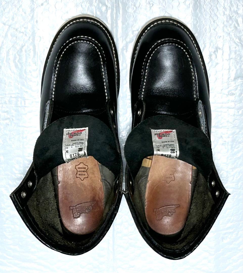 美品【10/E】8179 RED WINGレッドウィング★ハーレーninja