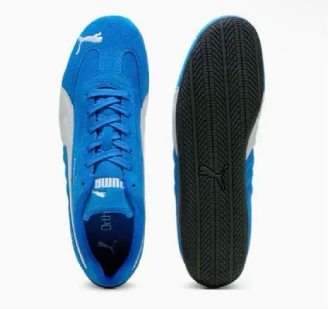 スピードキャット 青 PUMA puma スニーカー 25cm - メルカリ