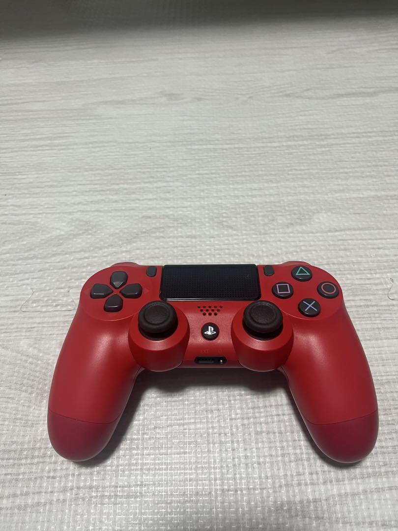 PS4 純正 ワイヤレス コントローラー レッド ジャンク 値下げ