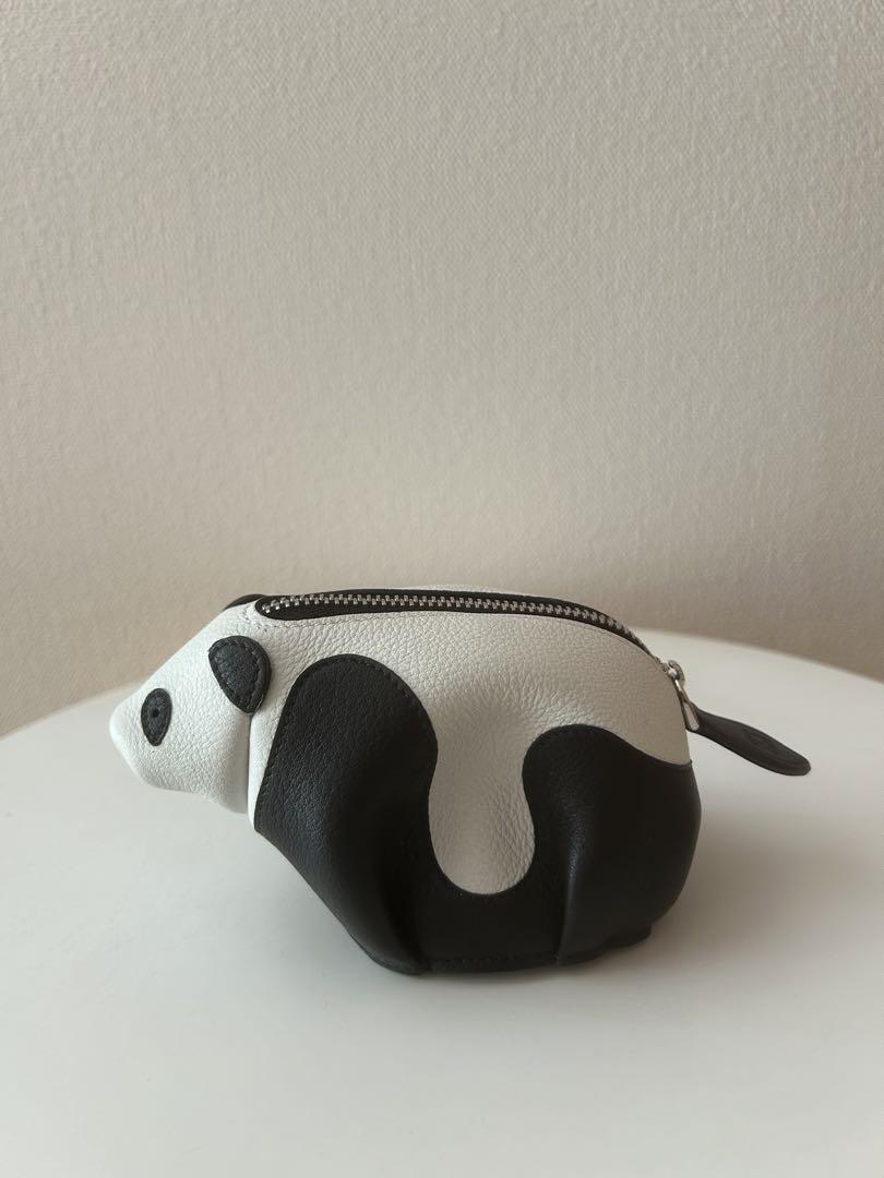 LOEWE ロエベ パンダ アニマル コインケース LOEWE 【中古】ロエベ パンダ アニマルモチーフ コインケース