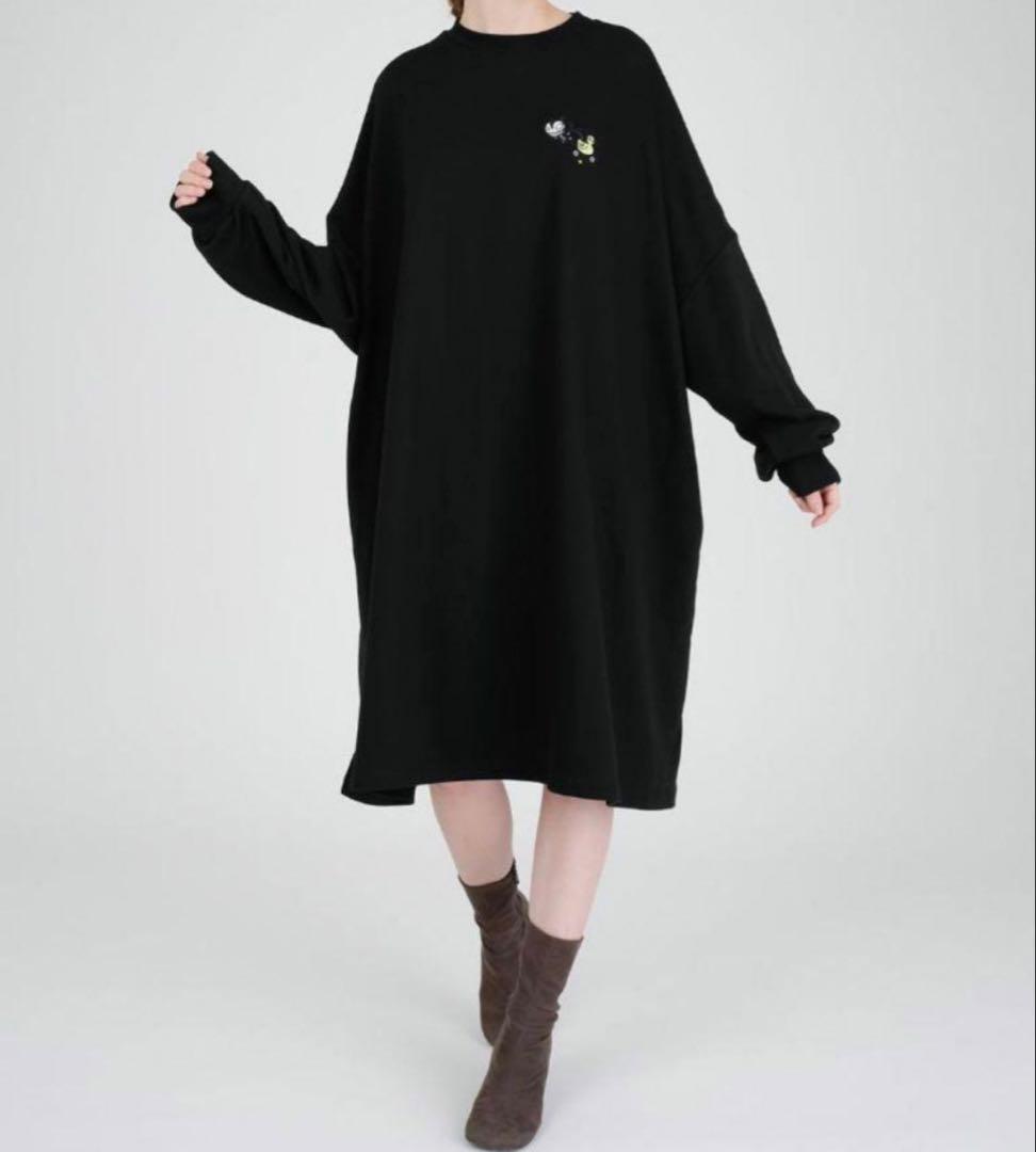 ナイトメアー・ビフォア・クリスマス ワンピース グラニフ スウェット