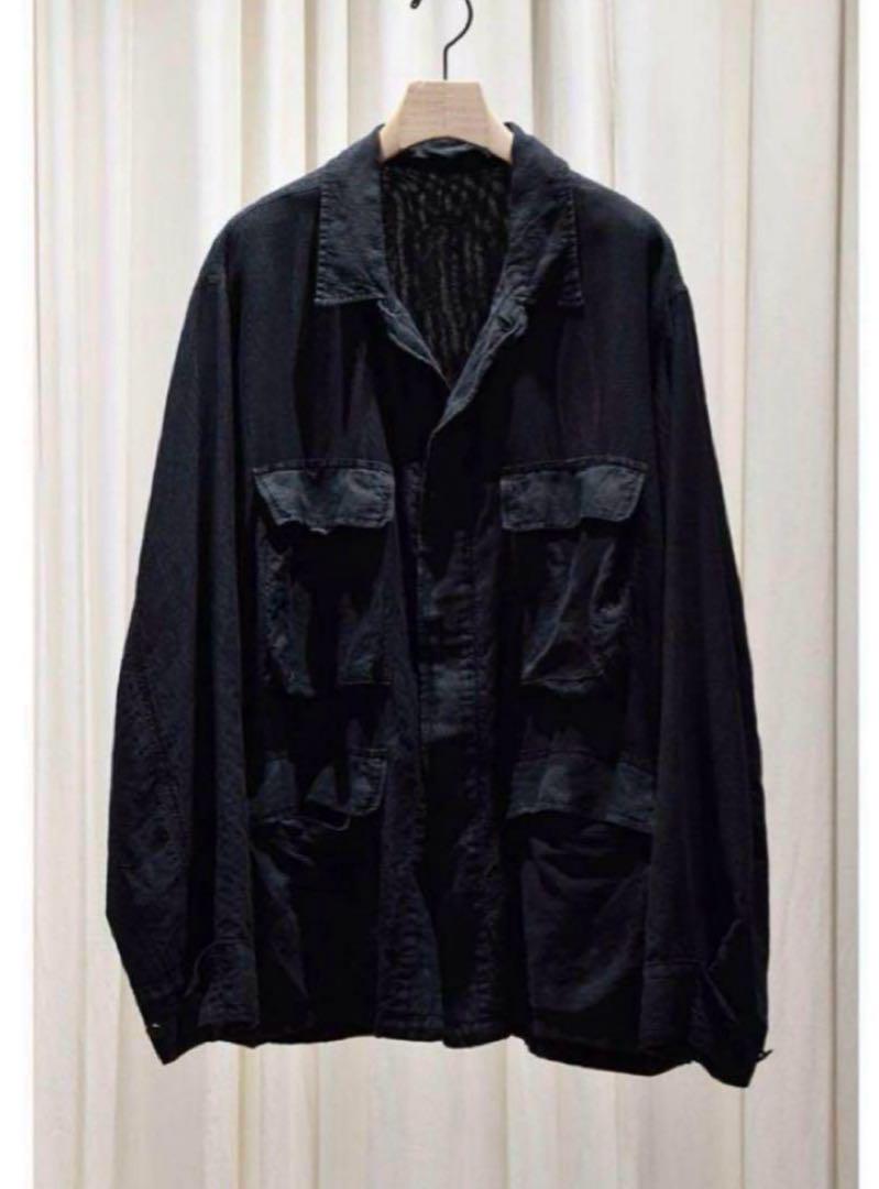 COMOLI 25SS フェードブラックB.D.Uジャケット