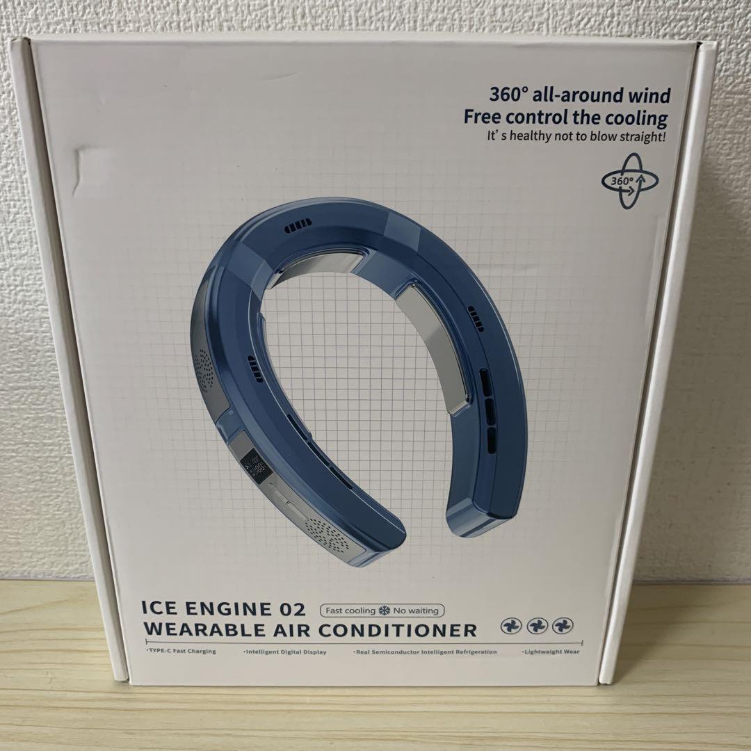 首掛け扇風機ネッククーラー＆ヒーター 【冷暖両用】