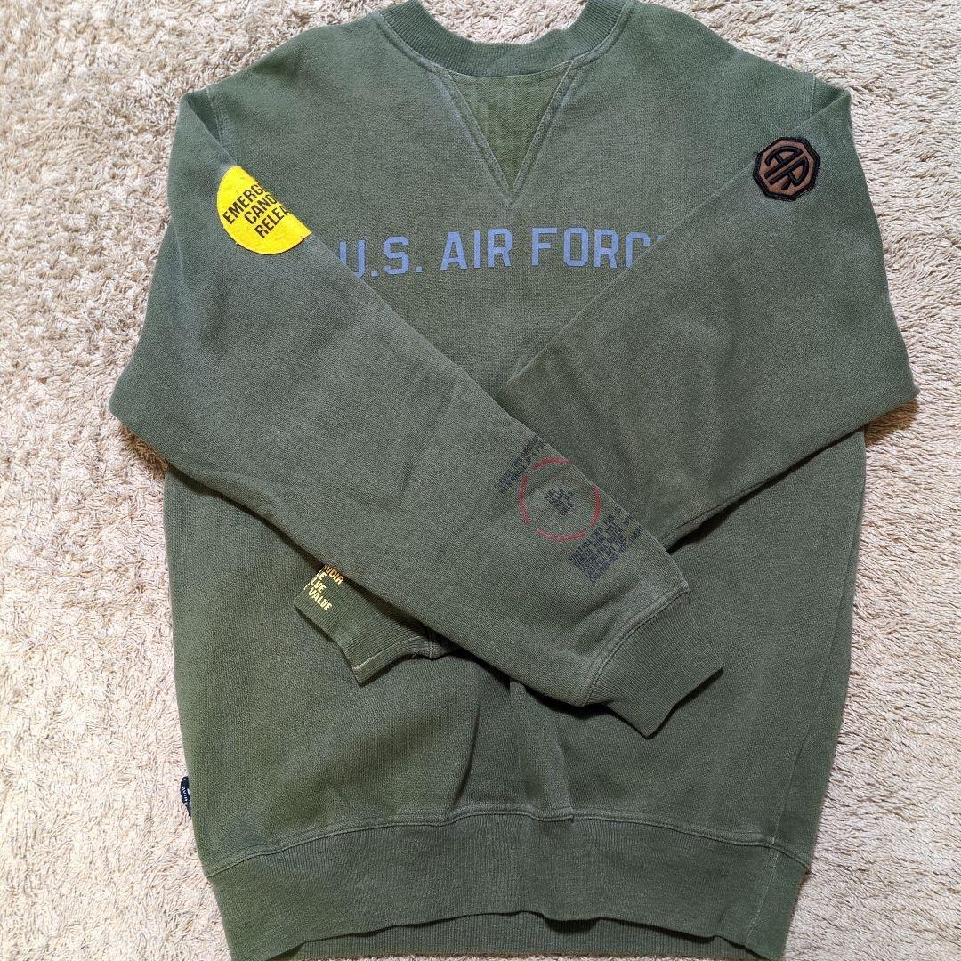 AVIREX U.S. AIR FORCE スウェット M