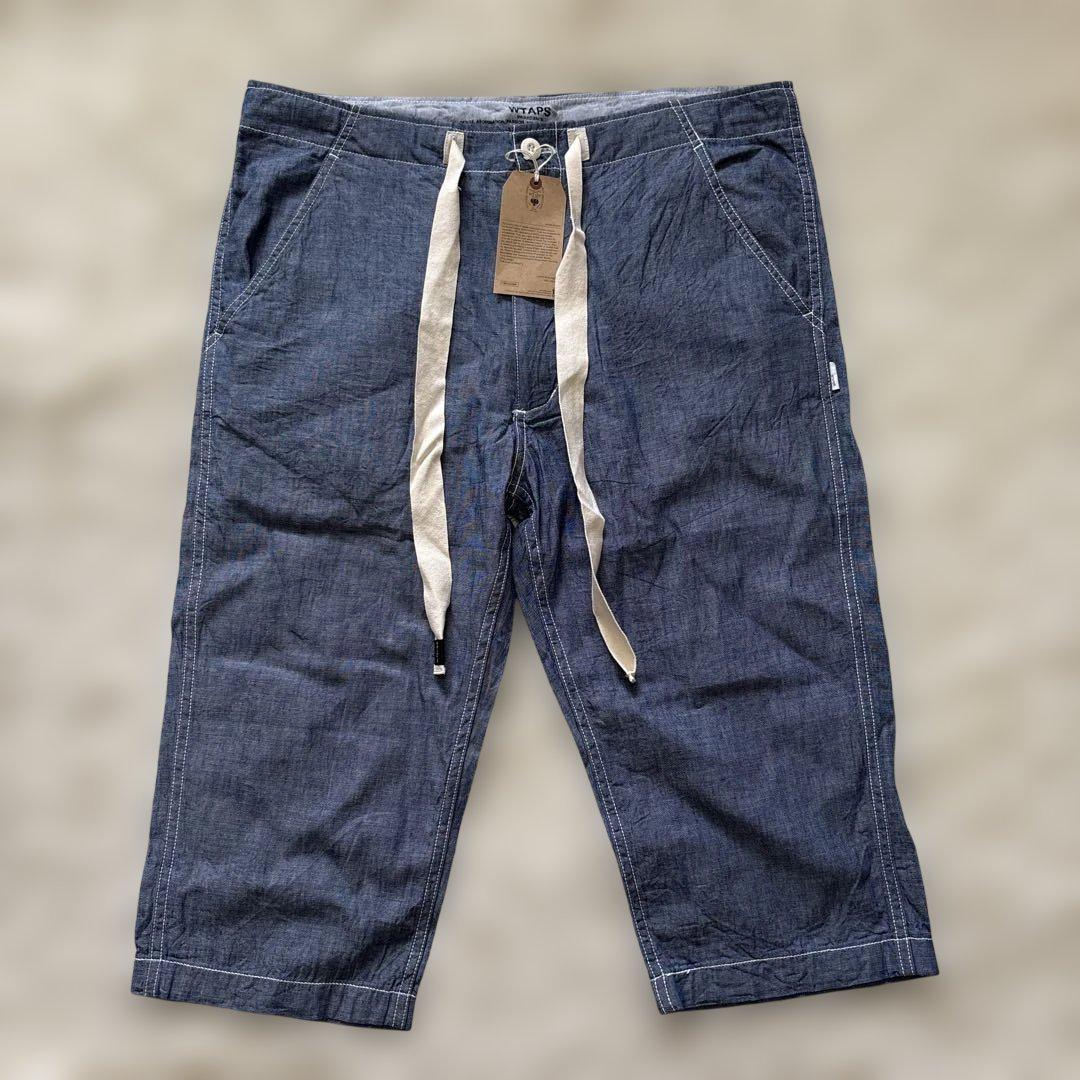 新品未使用！wtaps シャンブレー　デニム　ショートパンツ　M