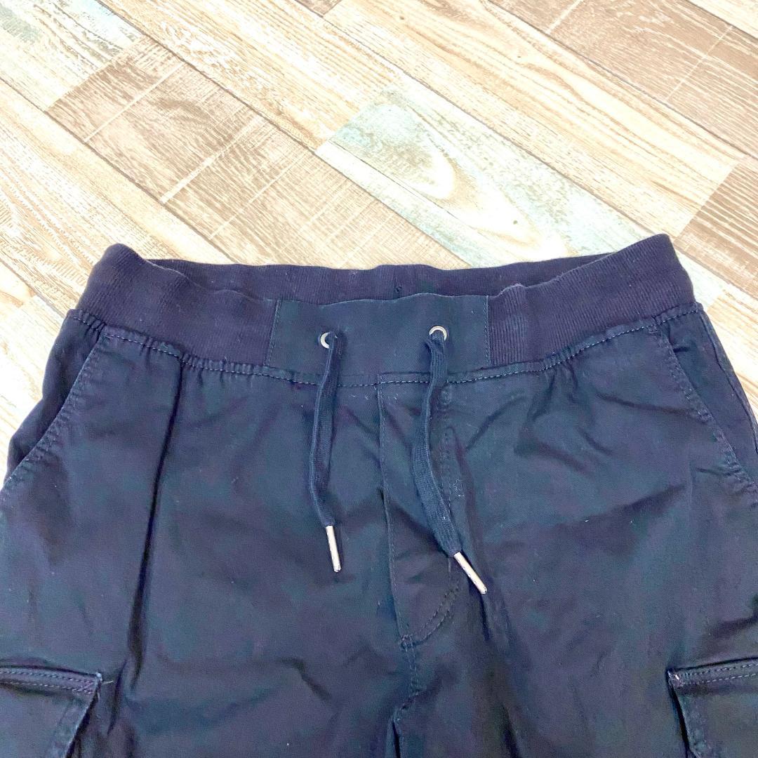 3t320 DIVIDED H&M カーゴパンツ ブラック M
