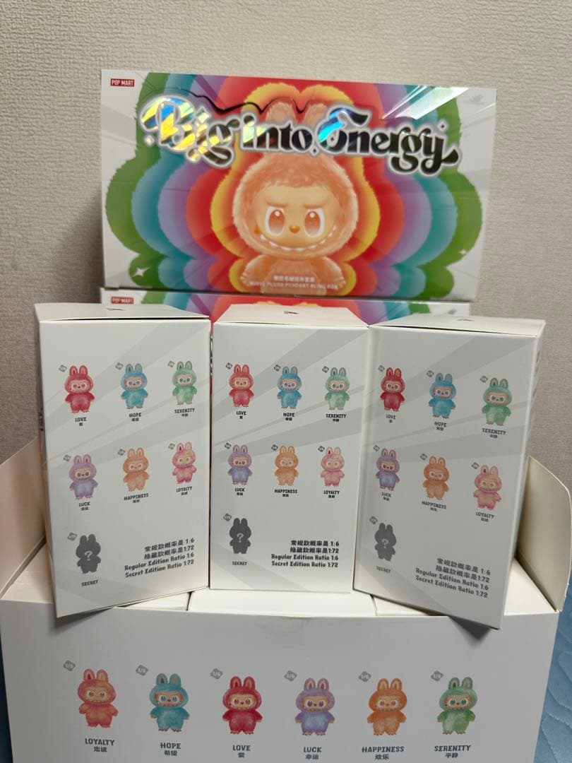 LABUBU THE MONSTERS Big into Energy 3 箱POP MART YUZUMIYA_COM