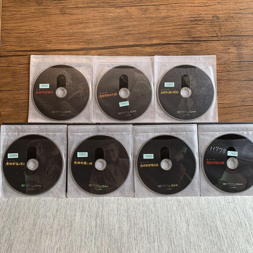座頭市シリーズ　勝新太郎　DVD14枚