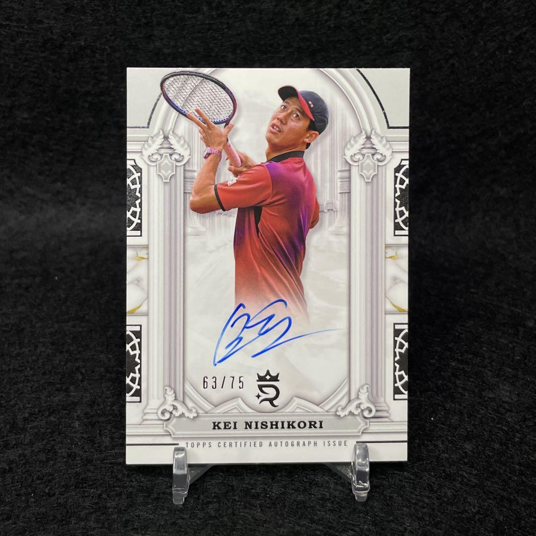 2024 Topps Royalty Tennis 錦織圭 直筆サインカード - メルカリ