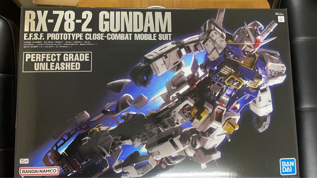 【輸送箱付】　PG UNLEASHED RX-78-2 ガンダム 1/60 新品