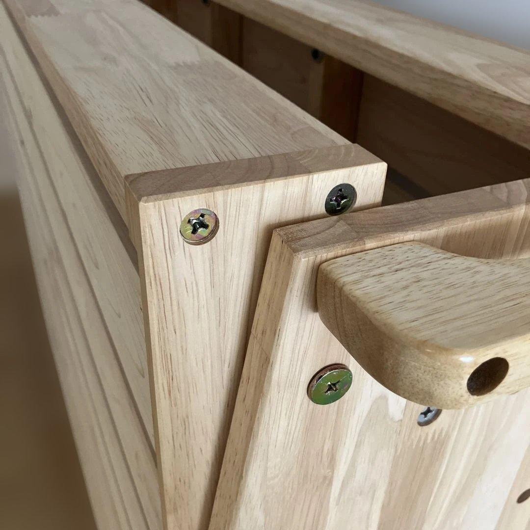 中居木工 折りたたみひのきスノコベッド