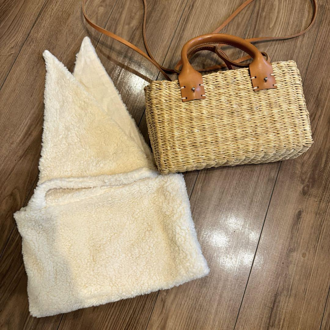 MUUN ムーニュ　3wayカゴバック　ボアバックインナー