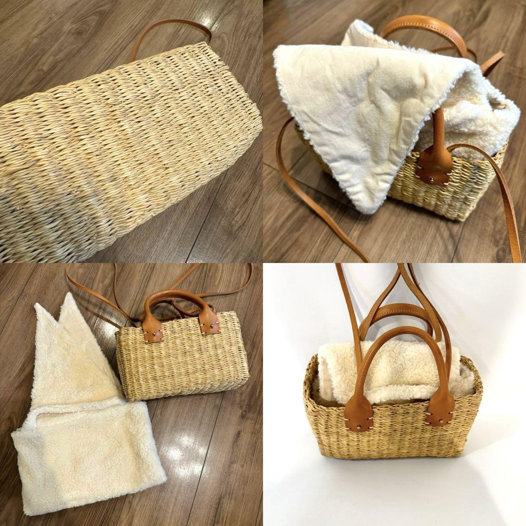 MUUN ムーニュ　3wayカゴバック　ボアバックインナー