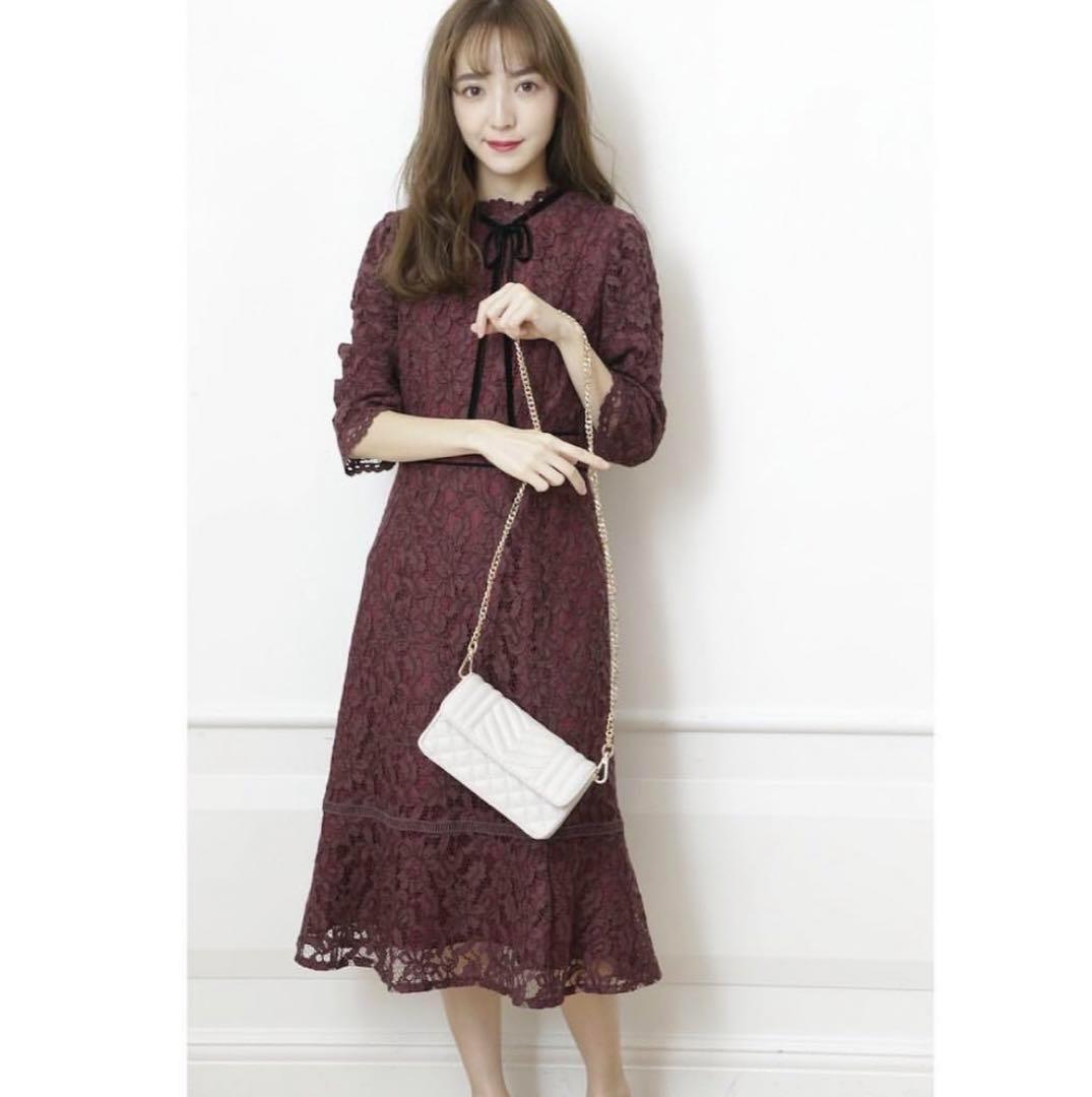 定価3万 Apuweiser-riche luxe ボウタイ オケージョンドレス