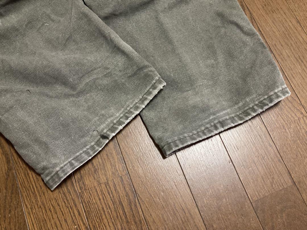 USA製 Carhartt ペインターパンツ ダブルニー オリーブ