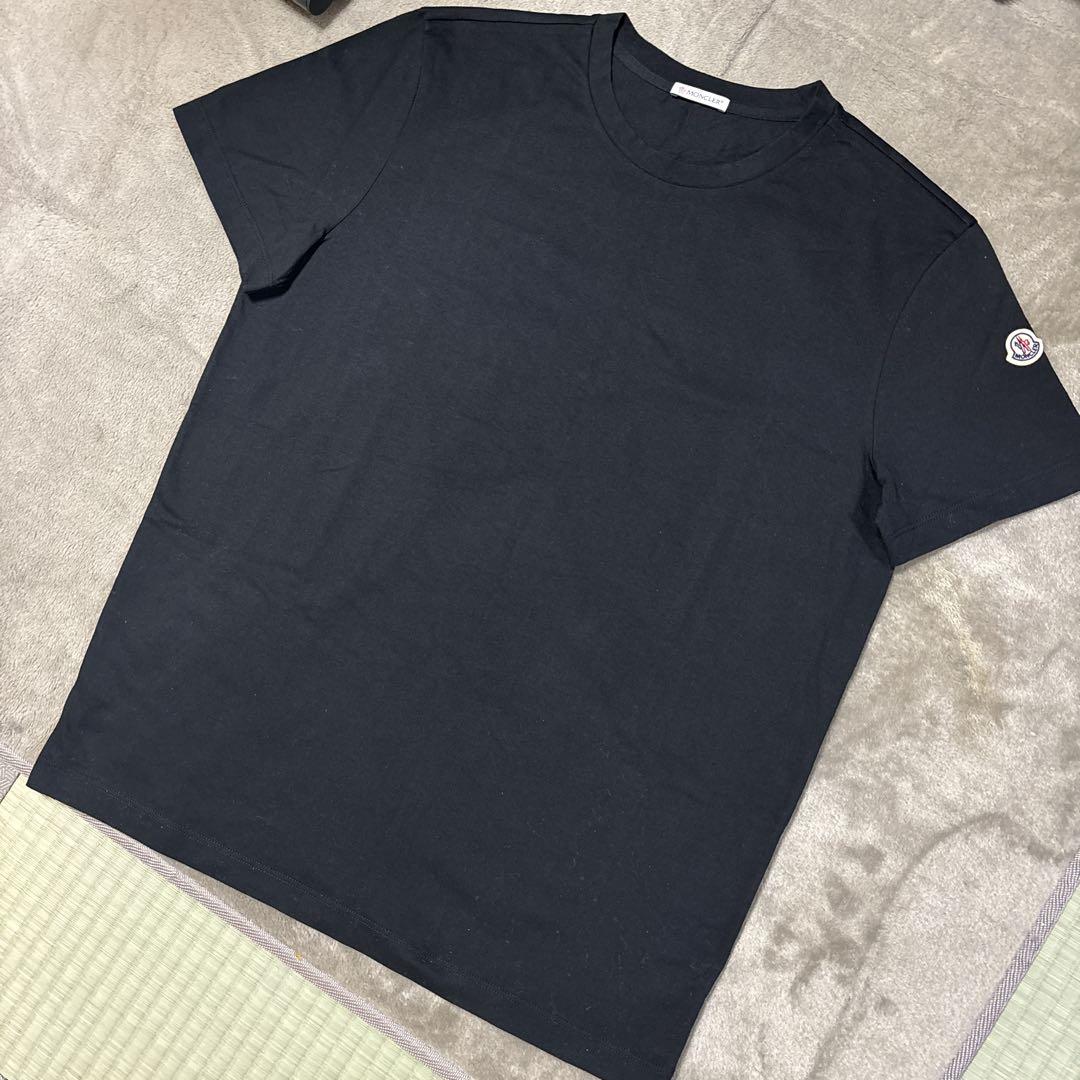 MONCLER　Tシャツ　ブラック　L