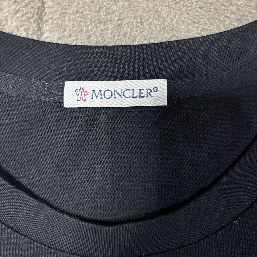 MONCLER　Tシャツ　ブラック　L