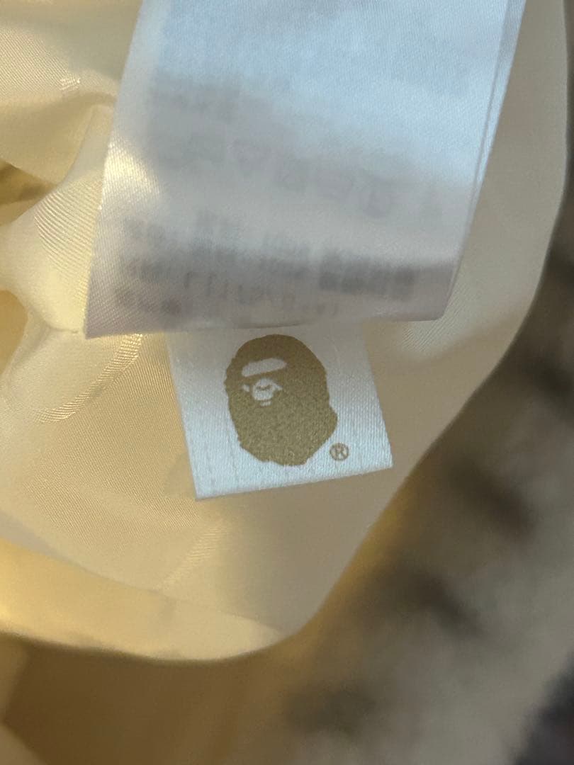 A BATHING APE CAMO FLUFFY JACKET エイプ