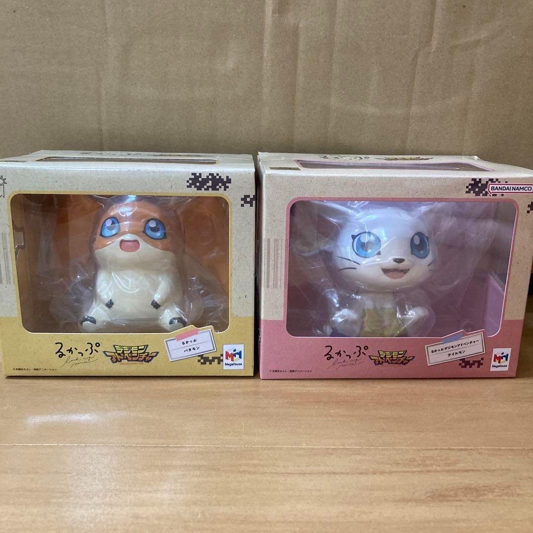 るかっぷ　デジモンアドベンチャー　パタモン　テイルモン　2個セット●