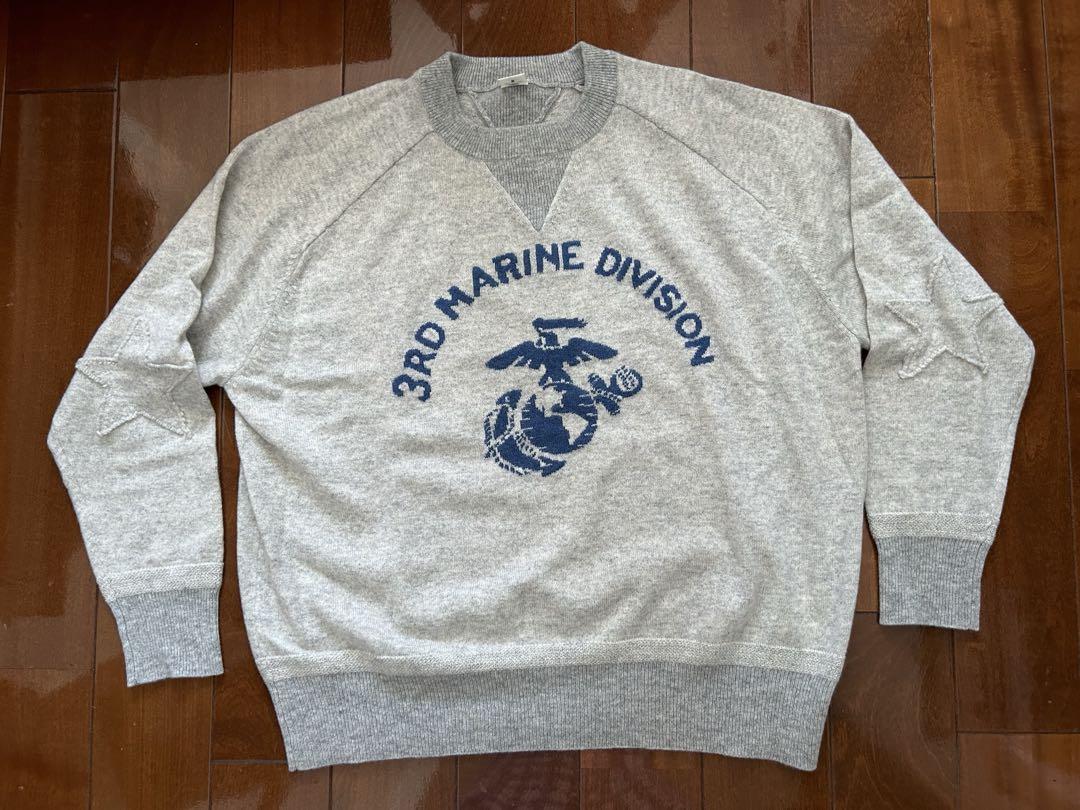 新品！グッドグリーフ MARIN SWEATER ニット カシミヤ F グレー