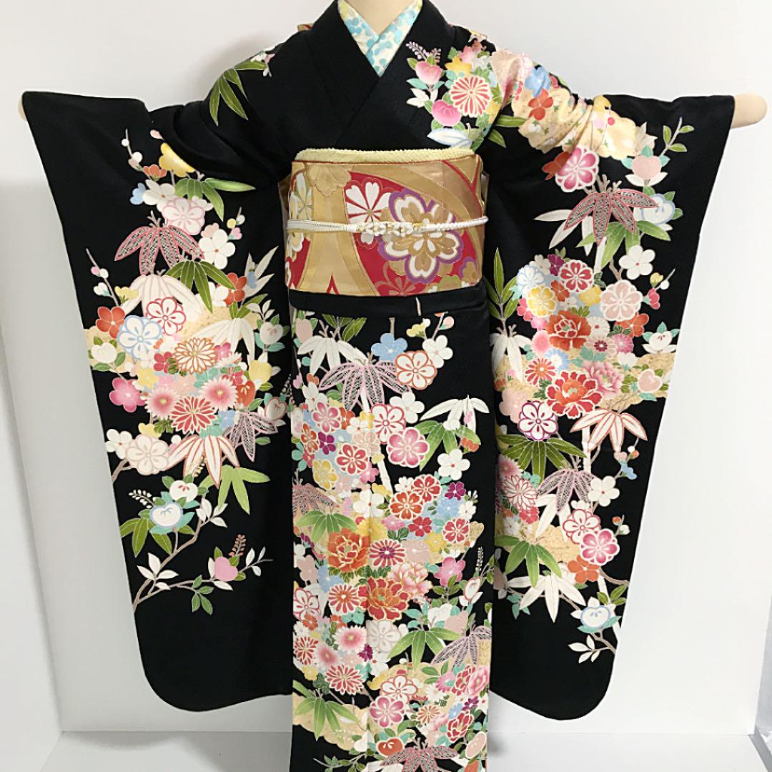 SALE高品質 専用❗SO-65 2点セット❣️身丈176.5cm 裄71.8cm SG7YP-m84295815613 正絹 振袖 SALE豊富な