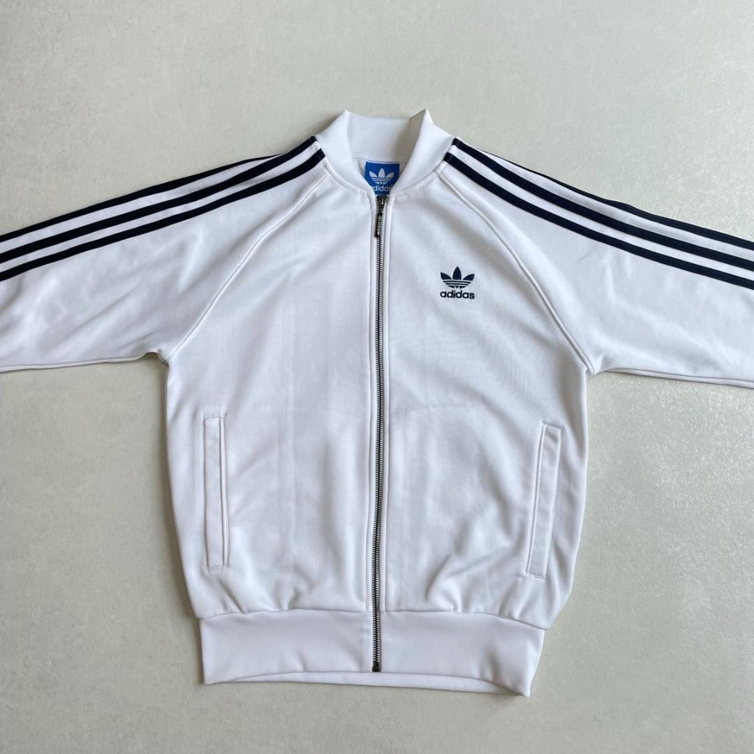 adidas originals トラックトップ ジャージ ATT ホワイト adidas originals トラックトップ ジャージ ATT ホワイト - メルカリ