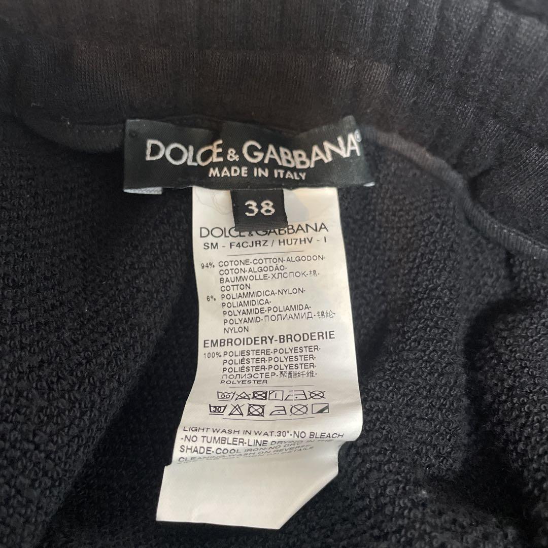 DOLCE&GABBANA ジャージーミニスカート ロゴワッペン 38 - メルカリ