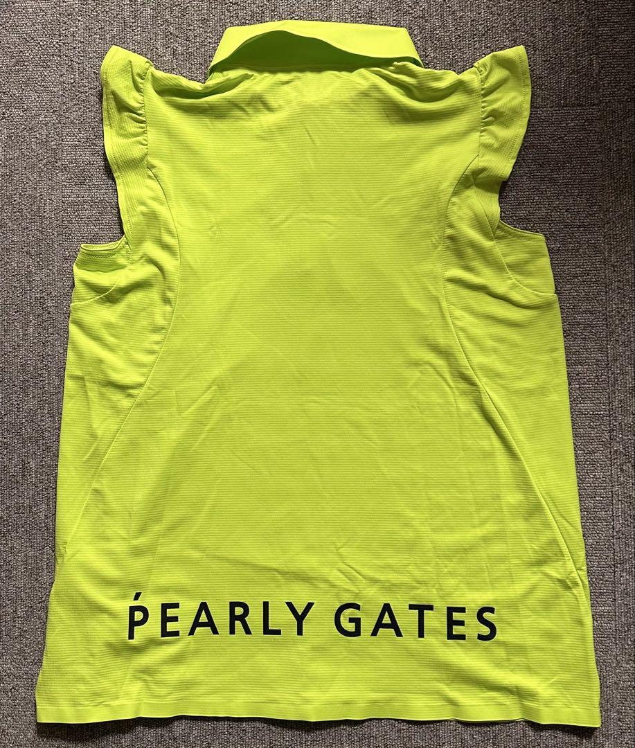 専用出品　PEARLY GATES PPG ネオンイエローグリーン ポロシャツ