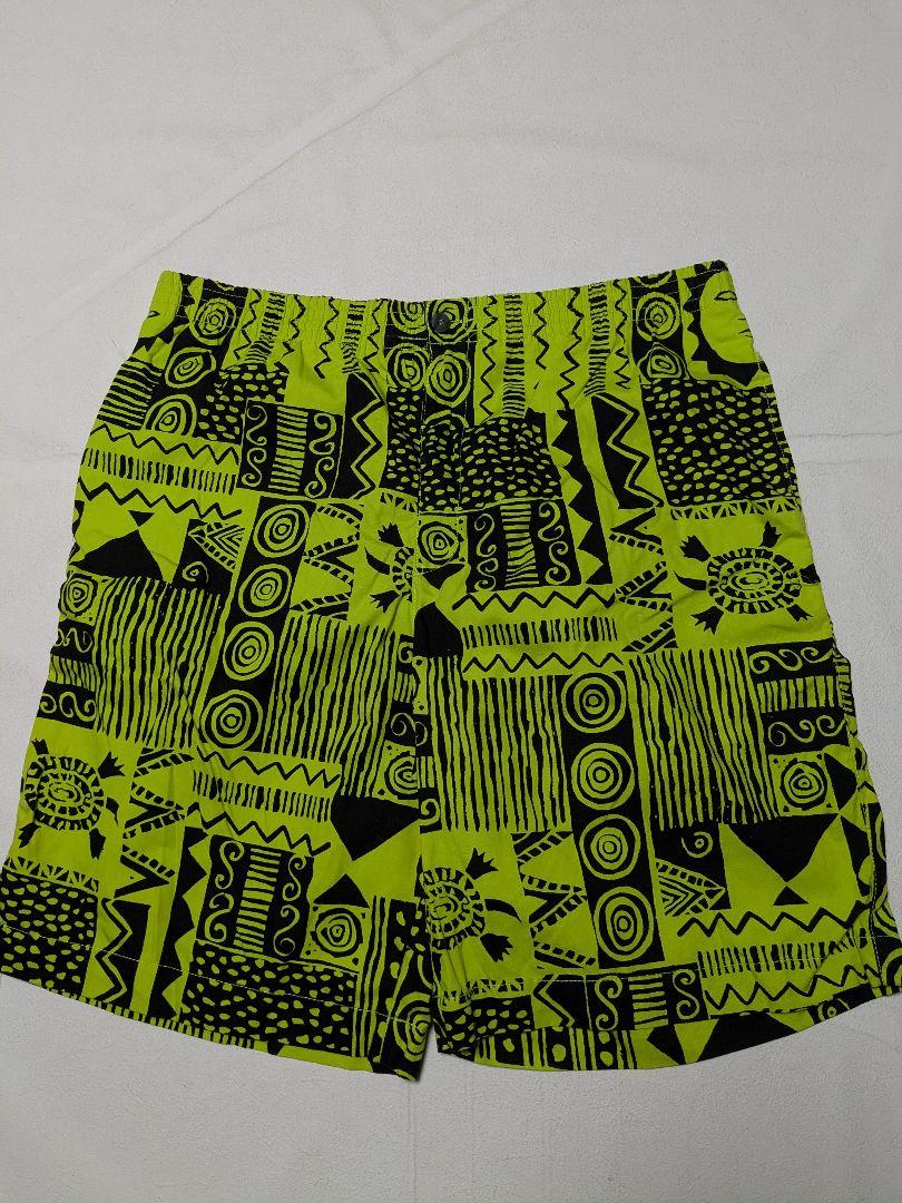 old gap ジャマイカ製 総柄ショートパンツ ハーフパンツ エスニック調