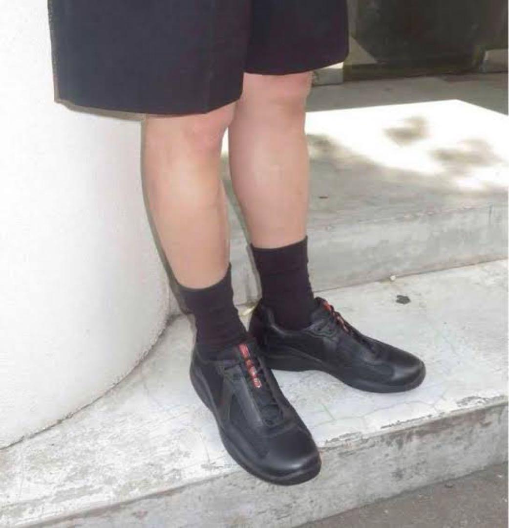 Prada sports archive shoes ストラップシューズ