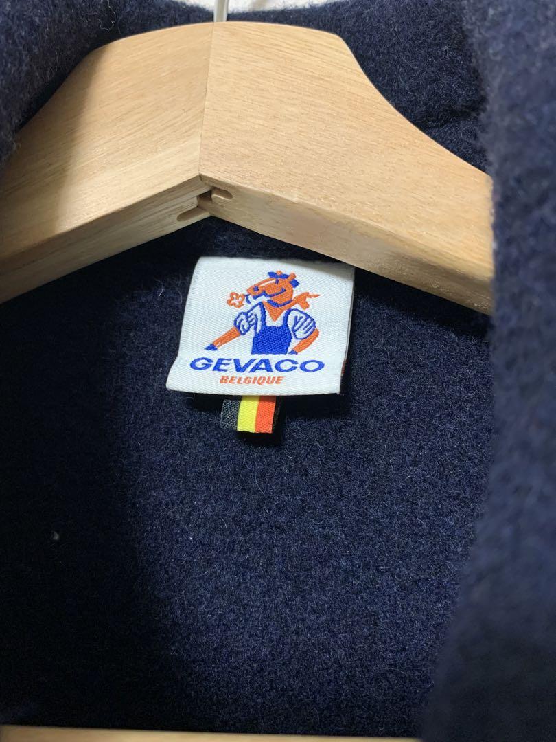 GEVACO ウールステンカラーコート　メンズ　メンズコート