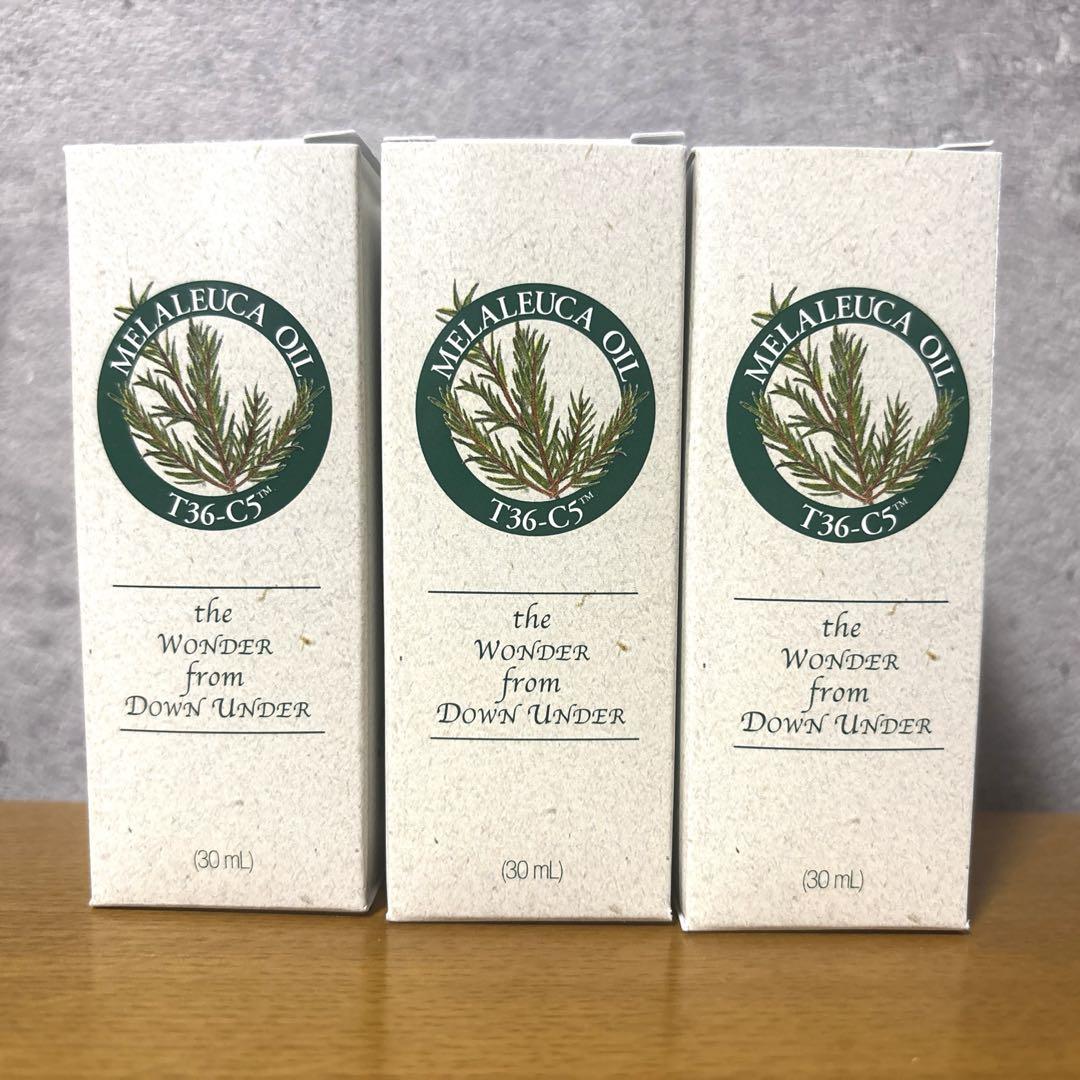 メラルーカ　メラルーカオイル　30mL 3本セット　ティーツリーオイル