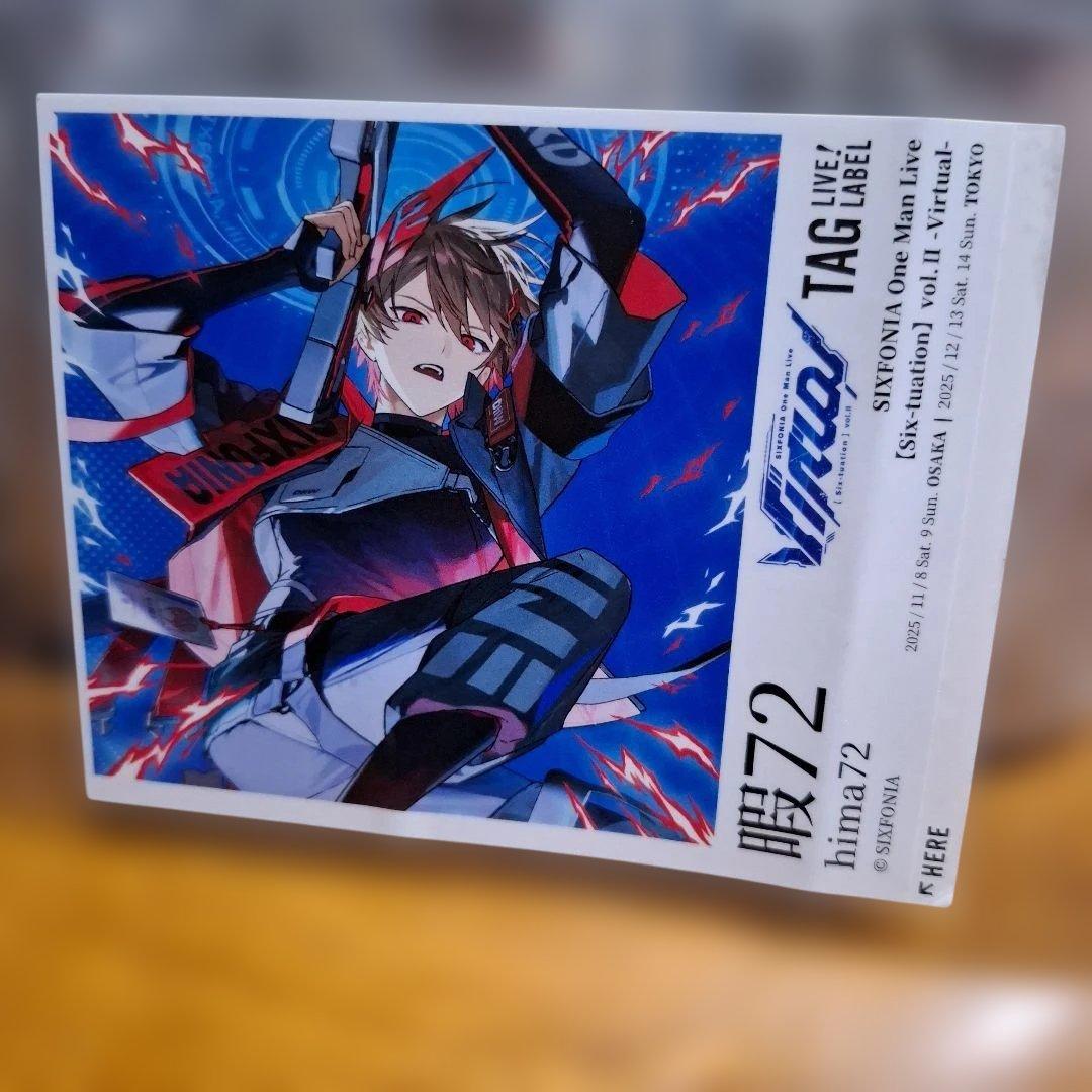 シクフォニ 暇72 ステッカー Final TAG LIVE 1枚 - メルカリ