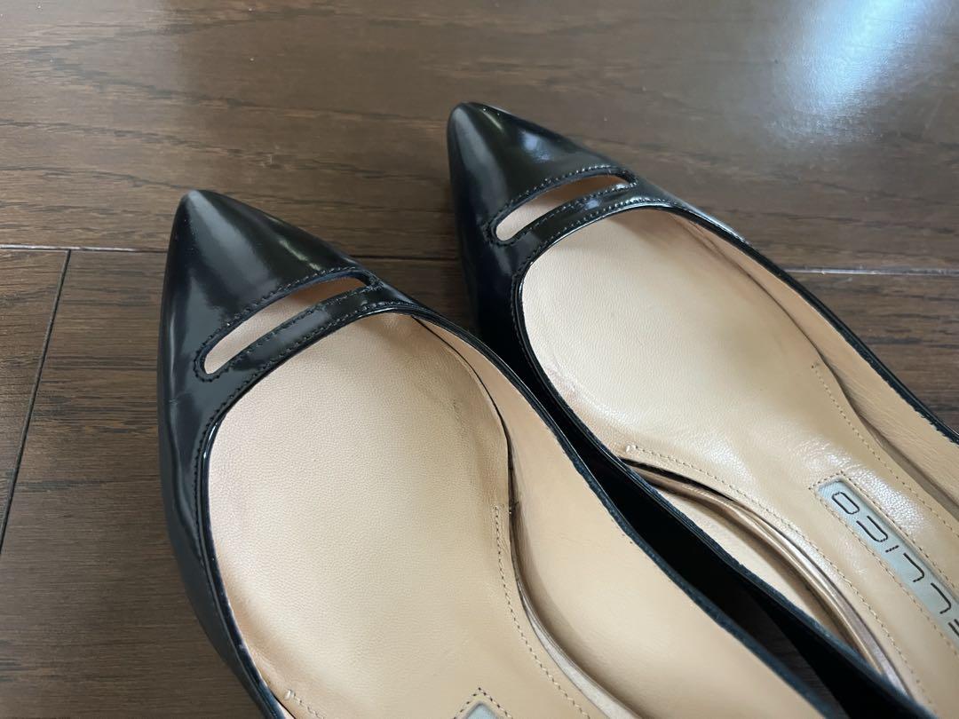 PELLICO ブラック 36 裏貼り済み　美品
