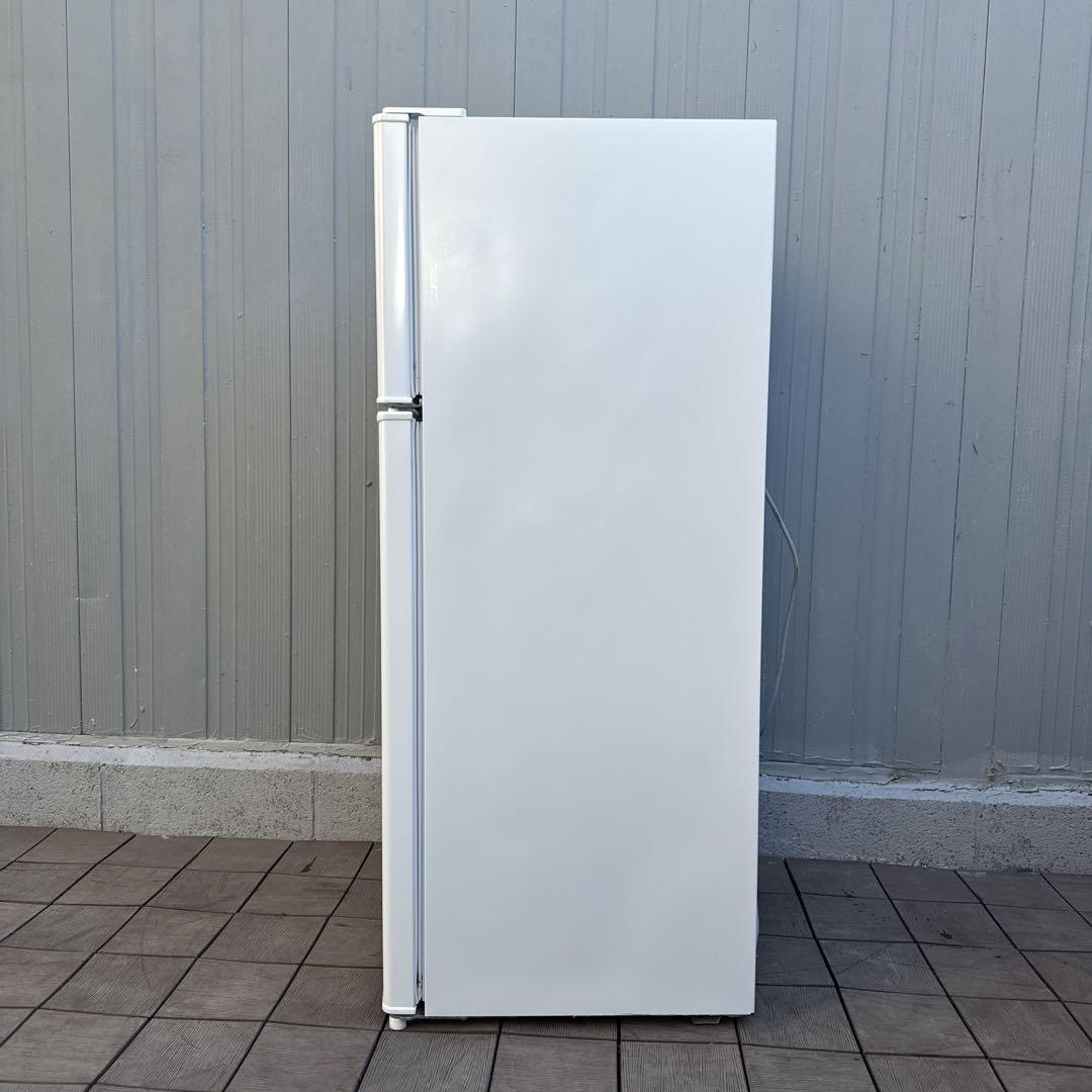 送料込 Haier 130L 2ドア冷蔵庫 （直冷式）ホワイト 右開き