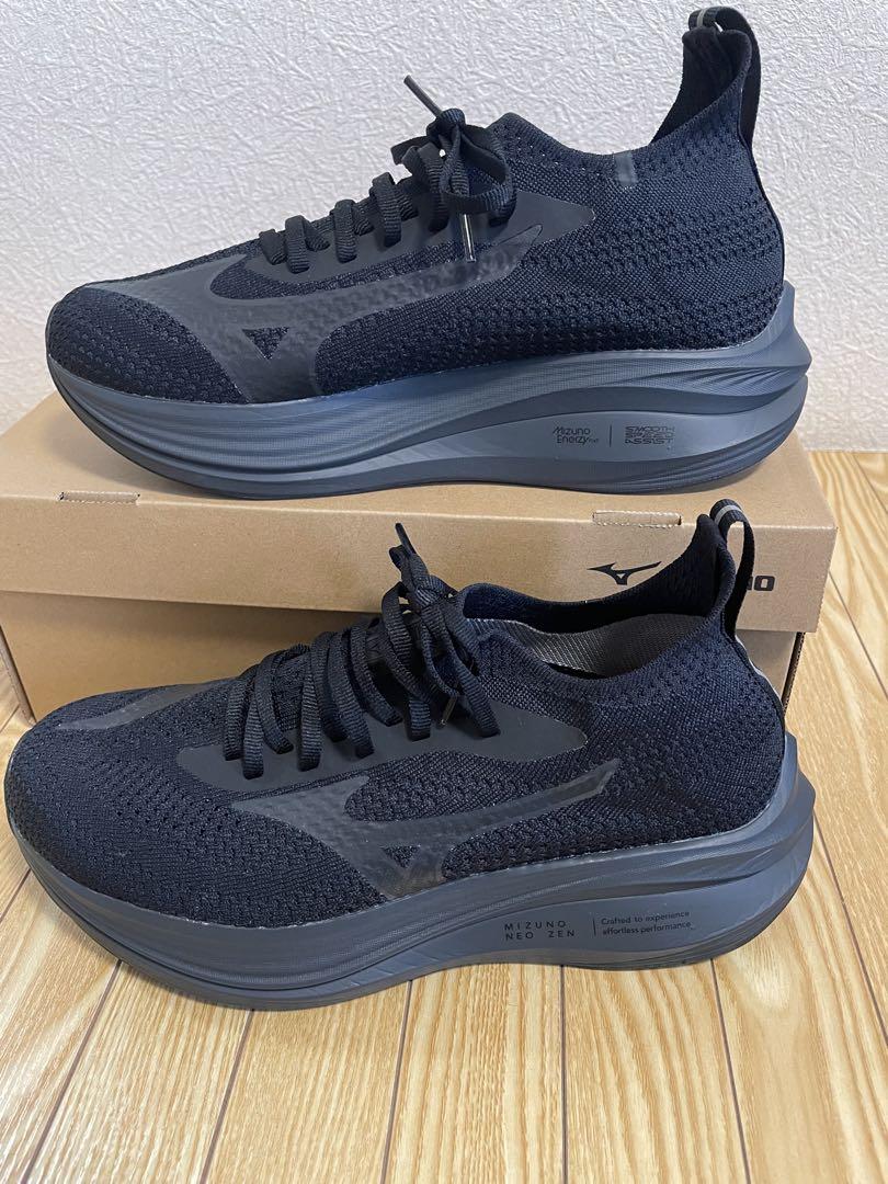 美品】Mizuno NEO ZEN 25.5 ネオゼン ブラック - メルカリ