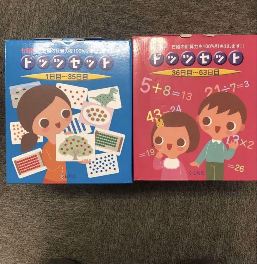 七田式　ドッツカード　ドッツセット　しちだ式