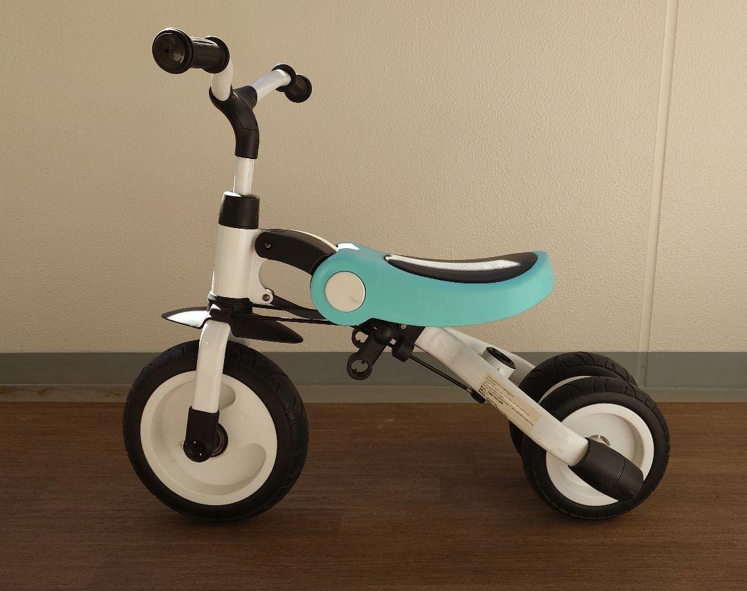 楽天市場】「500円クーポンがあり・お買い物マラソン限定」NADLE 三輪車 折りたたみ 子ども 折り畳み サンシェード 押し棒  プレゼントシートベルト付き 手押し棒 軽量 バランスバイク ペダル無し自転車 キッズバイク 折り畳み コンパクト 1歳半 3歳 4歳 5歳 持ち運び  