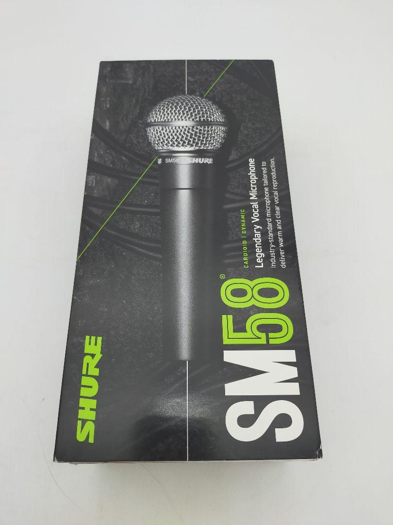 SHURE SM58 マイク - 配信機器・PA機器・レコーディング機器