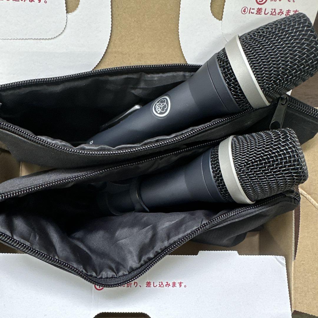 2本セット　AKG D5 未使用　ダイナミックマイク 収納ケース付き
