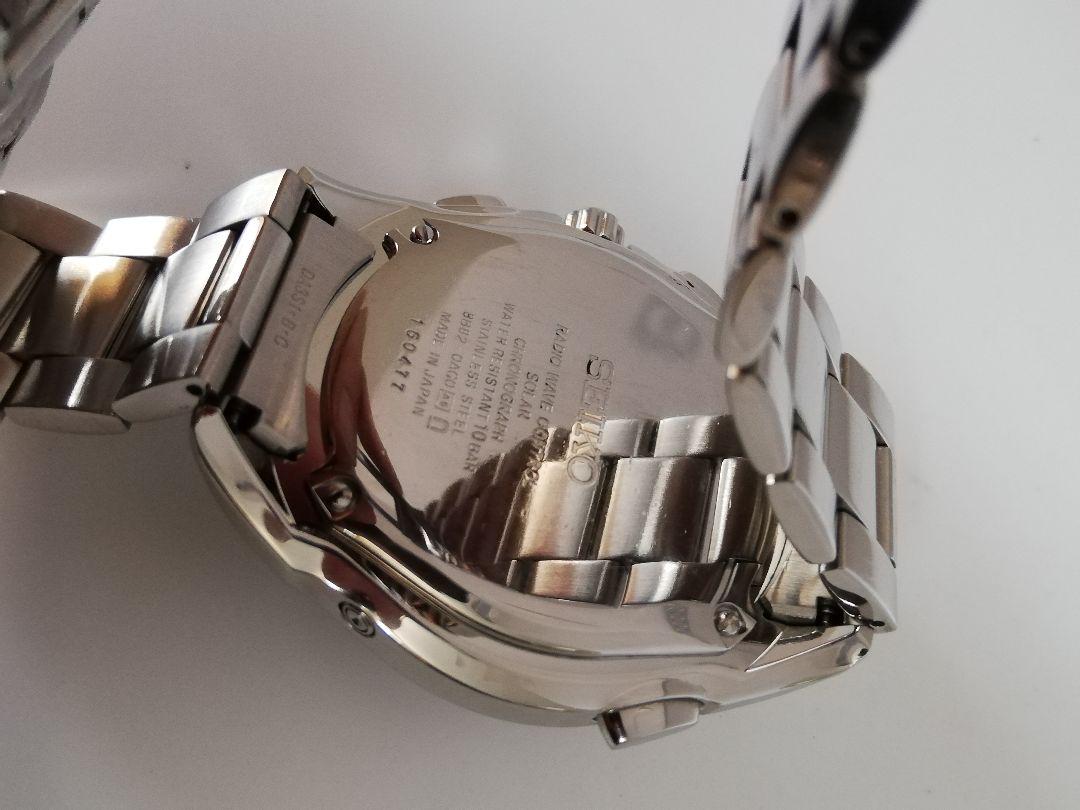 電波ソーラー、希少】SEIKO セイコー ブライツ クロノグラフ 電波ソーラー、希少】SEIKO セイコー ブライツ クロノグラフ