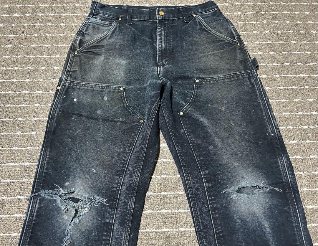 アートピース carhartt ダブルニーペインターパンツ フェード アメリカ製