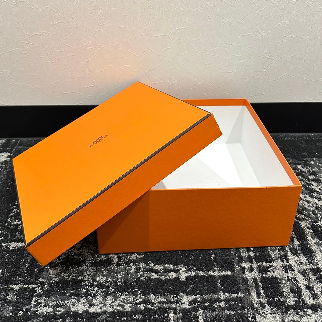 51 美品 HERMES エルメス オレンジ 空箱 ケリー25用 51 美品 HERMES エルメス オレンジ 空箱 ケリー25用
