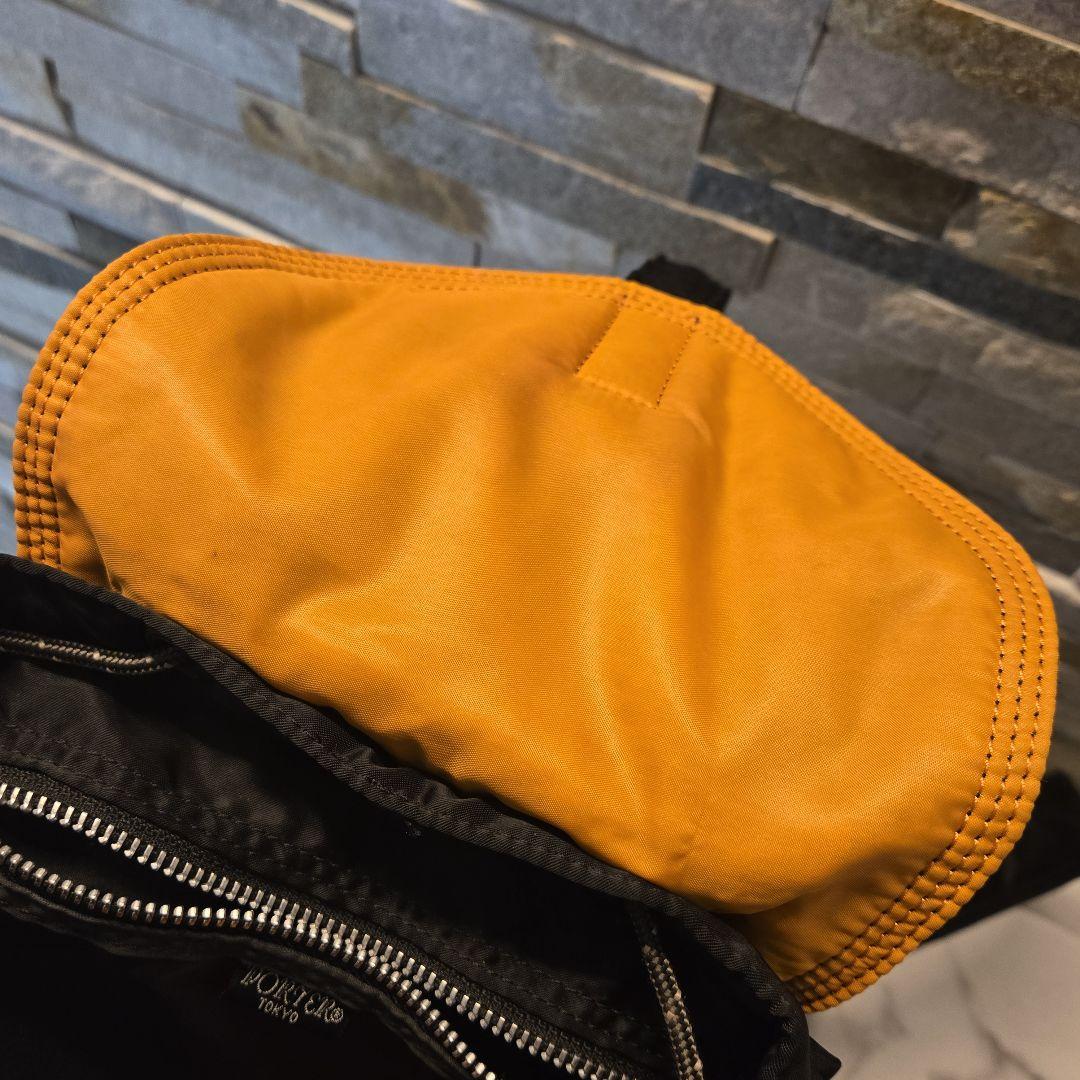 美品 PORTER　ポーター TANKER　タンカー　リュック バックパック　黒
