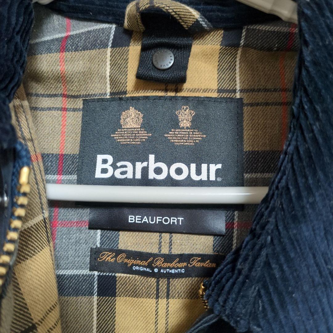 バブアー beaufort Navy 36 liner sl black 38