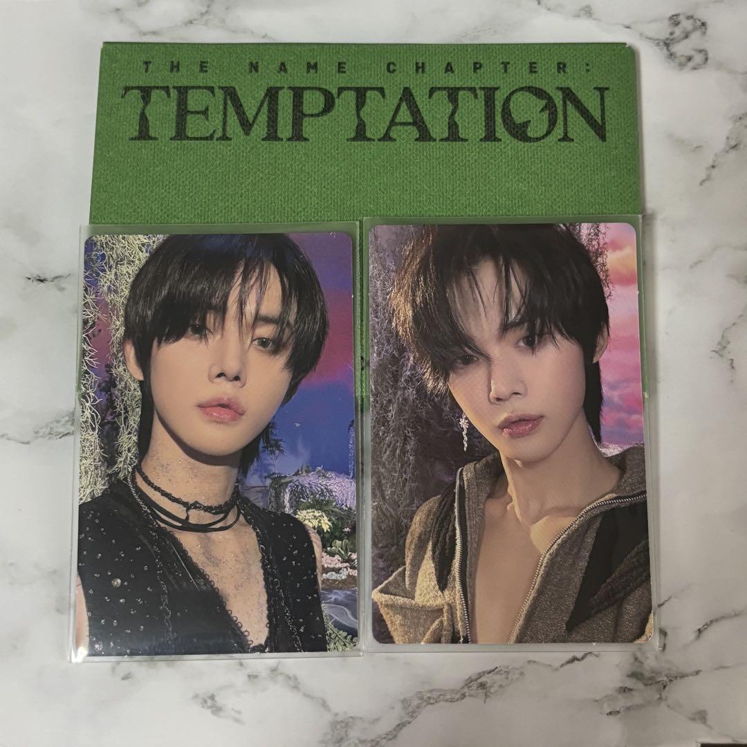TXT temptation weverse  albums トレカコンプセット TXT temptation weverse albums トレカコンプセット - メルカリ