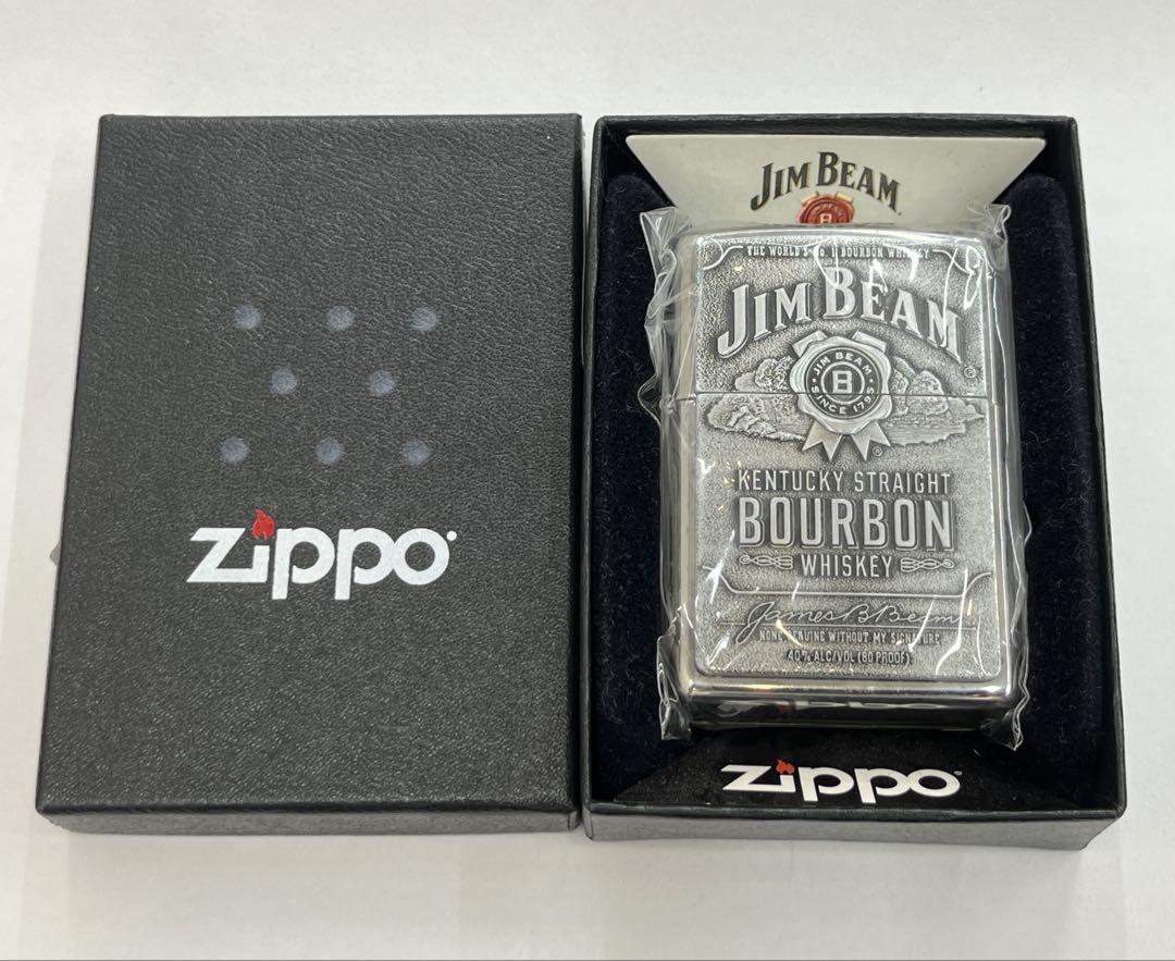 ◎2025.3.7購入◎着火OK/美品◎ジッポー ジムビーム バーボン 2018