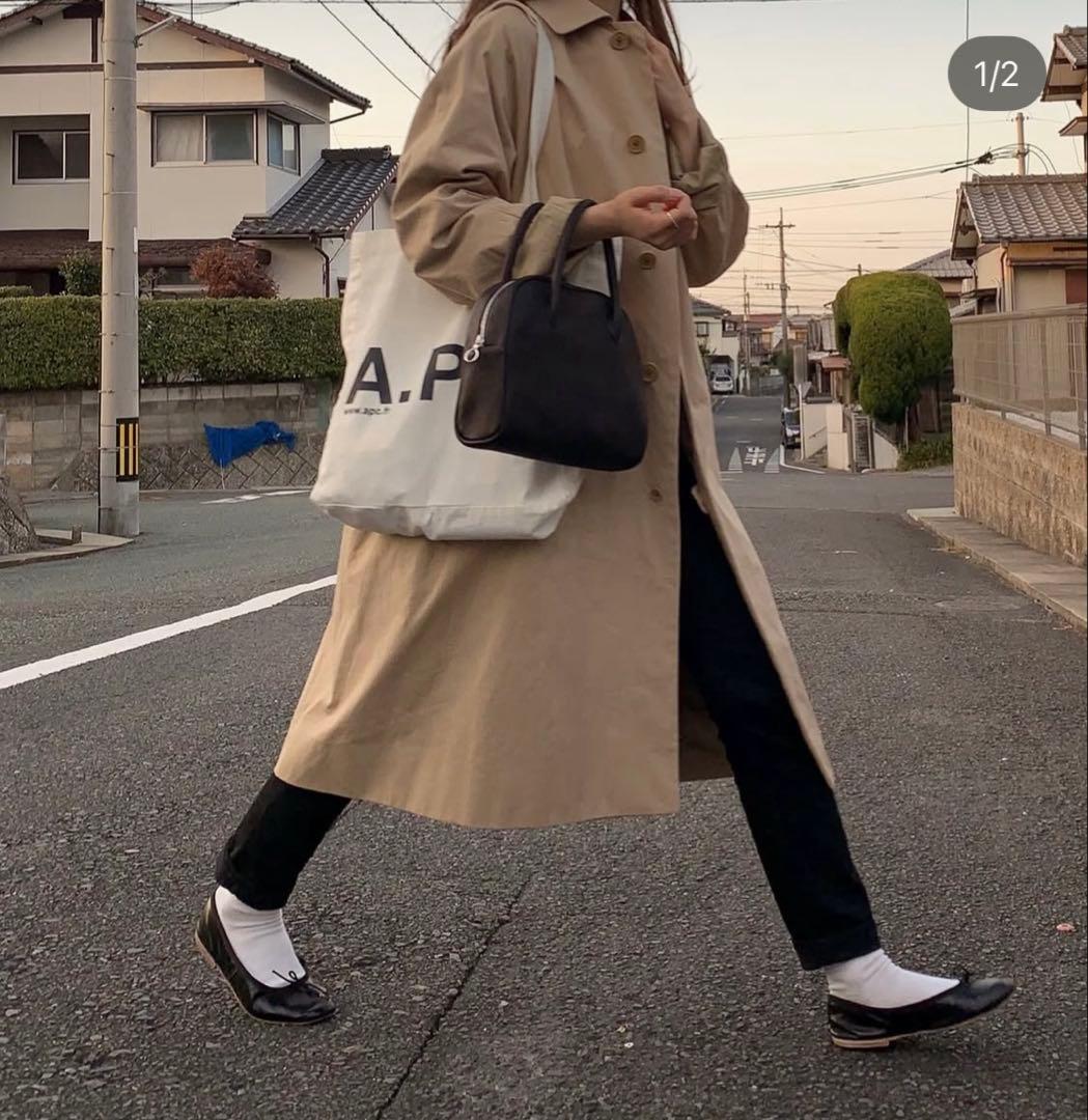 ヤエカ　yaeca ステンカラーコート　スタンダード　カーキ　M 62502